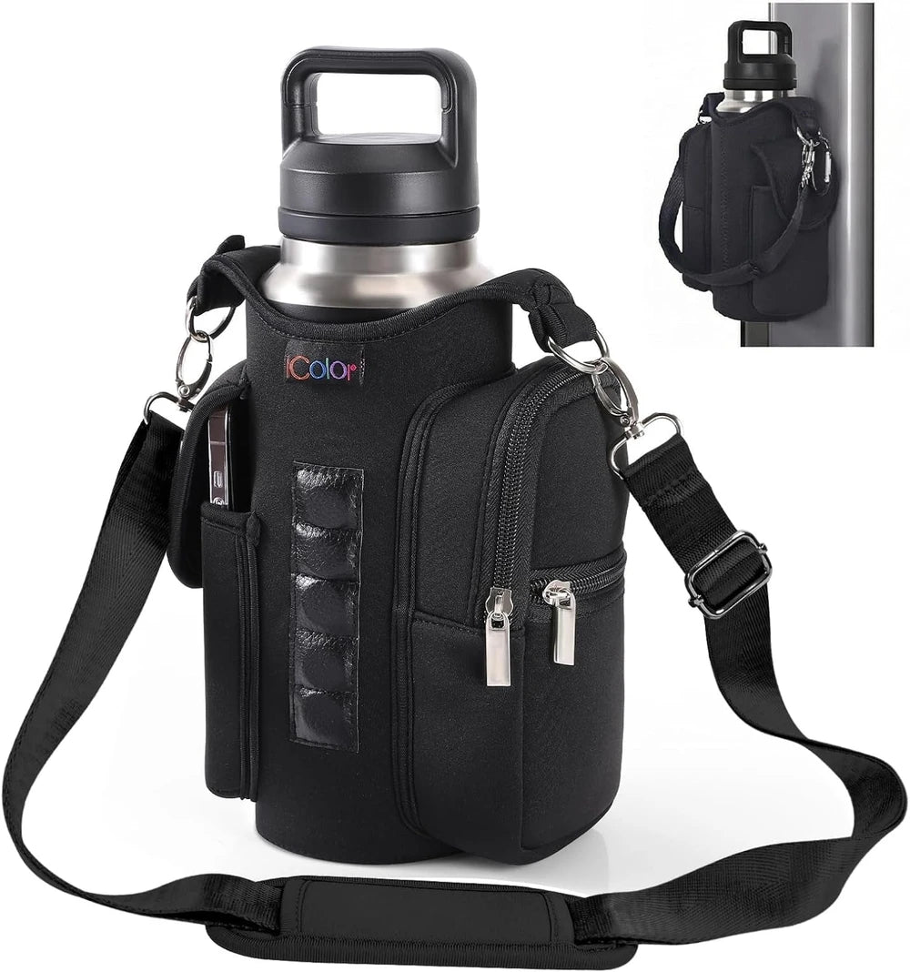 Magnetic Gym Bag Bottle Carrier