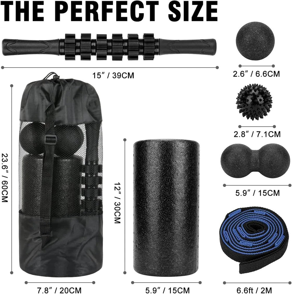 Foam Roller Set for Post-Workout Recovery